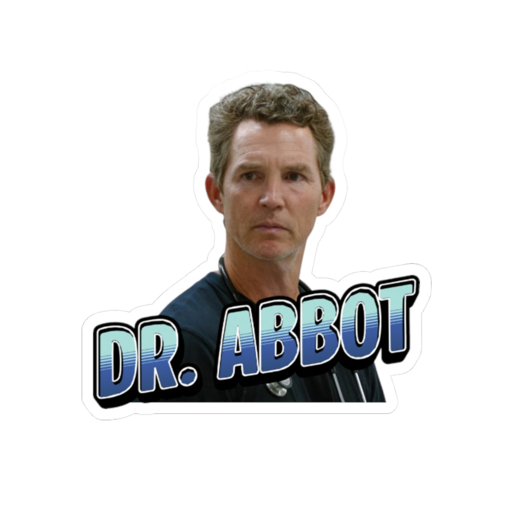 Dr. Abbot 'The Pitt' Vinyl Sticker