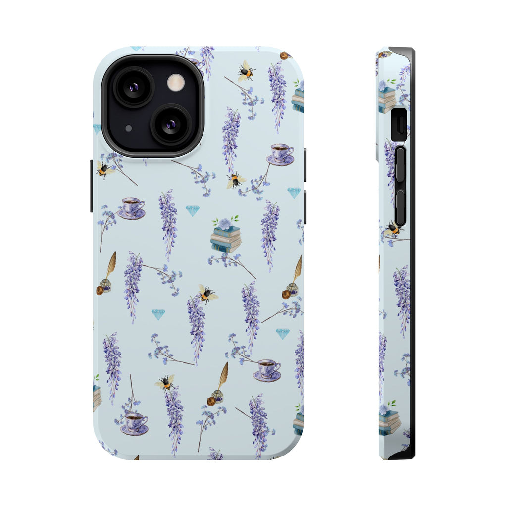 Wisteria Floral Phone Case Bridgerton Inspired