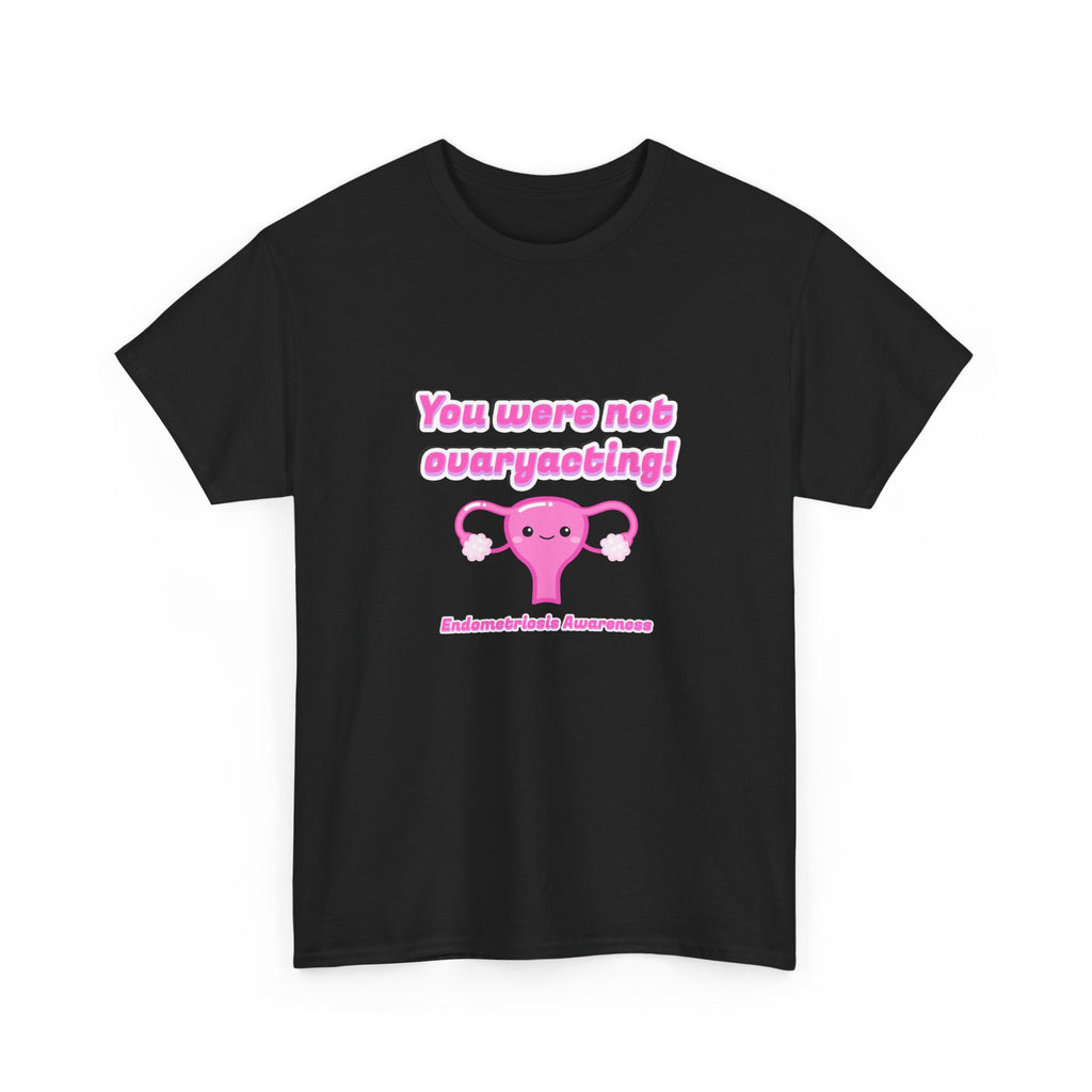 'You were not ovaryacting Tee' Endometriosis Awareness