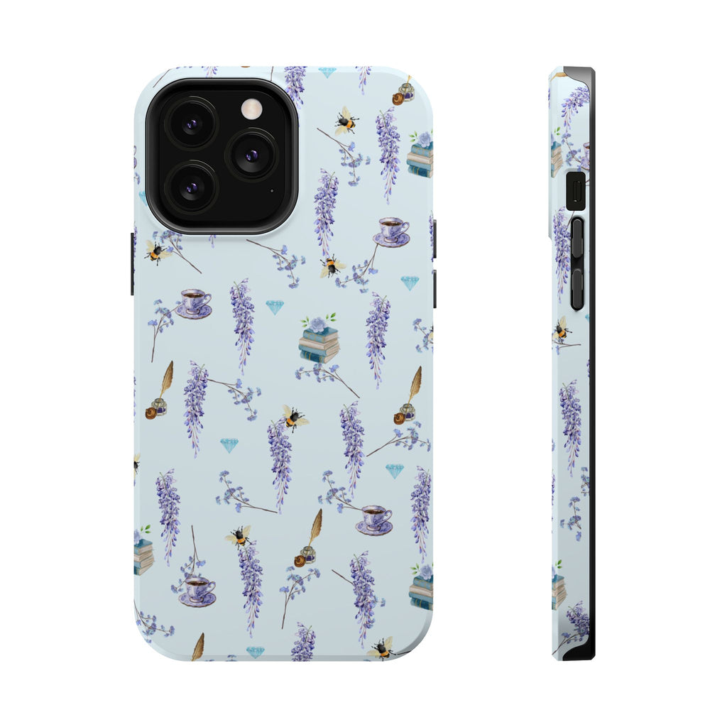 Wisteria Floral Phone Case Bridgerton Inspired