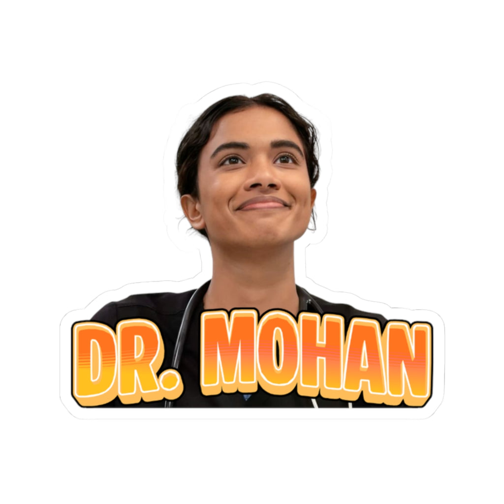 Dr. Mohan 'The Pitt' Vinyl Sticker