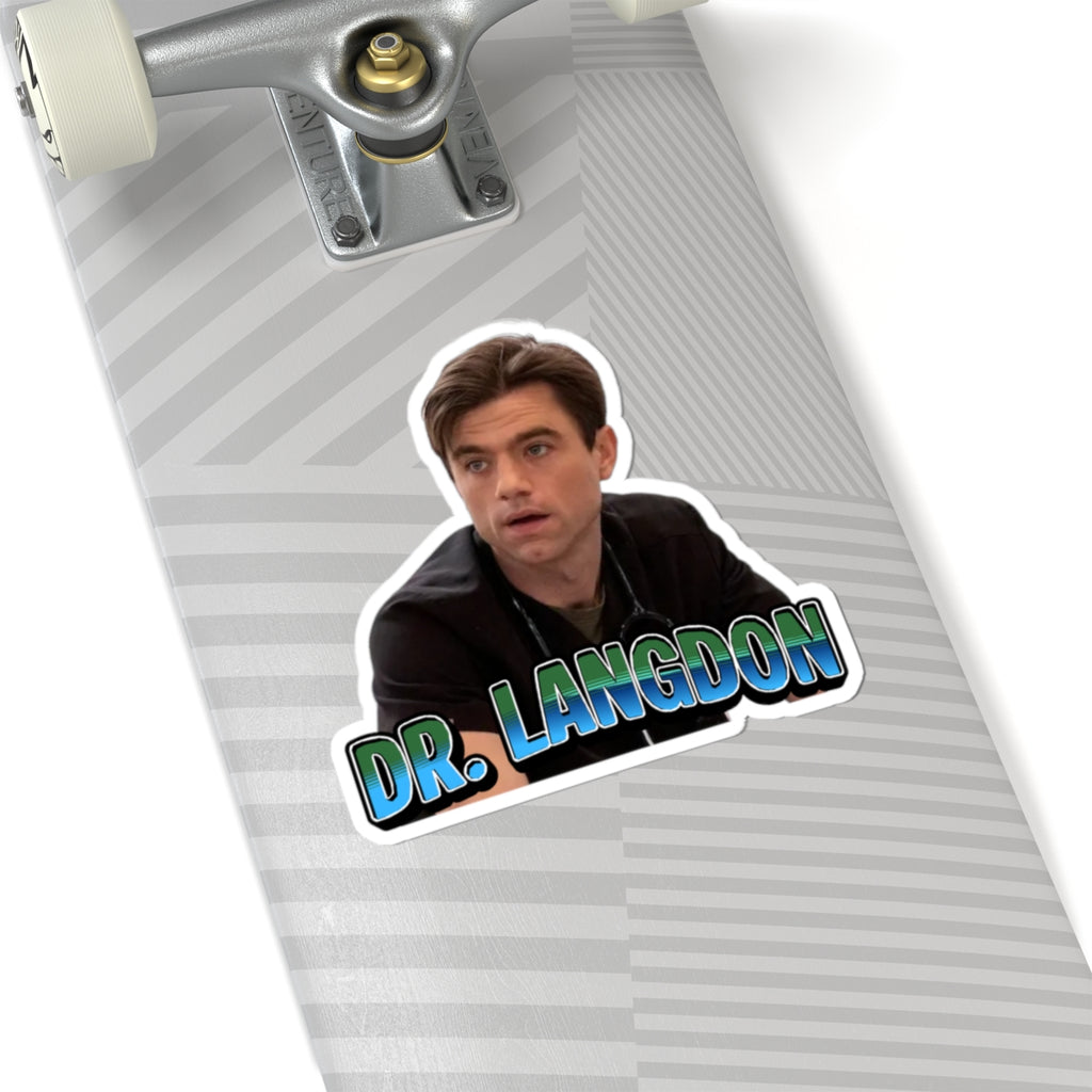 Dr. Langdon 'The Pitt' Vinyl Sticker