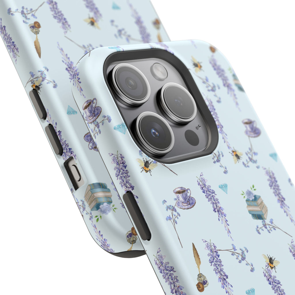 Wisteria Floral Phone Case Bridgerton Inspired