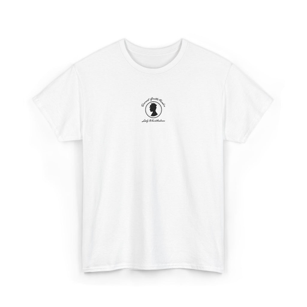 Dearest Gentle Reader Embroidered Tee