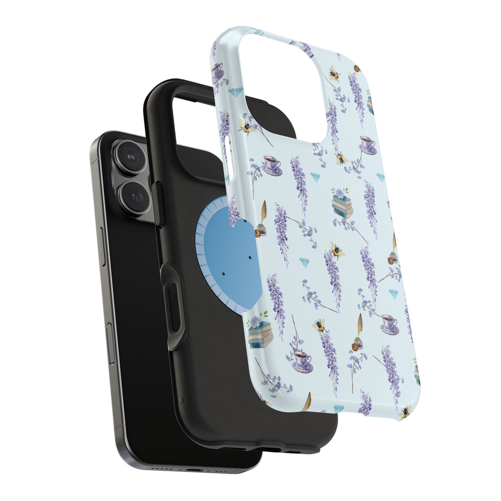 Wisteria Floral Phone Case Bridgerton Inspired