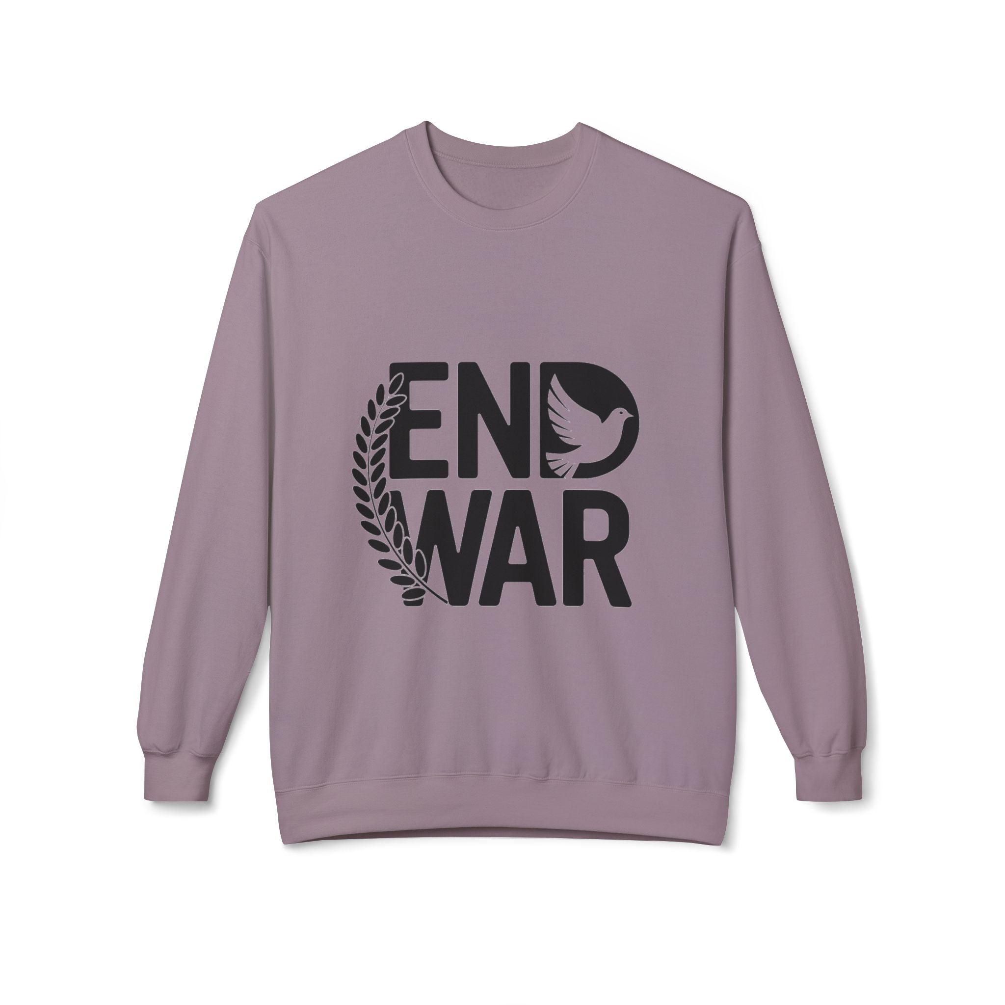 End War Dove & Olive Branch Crewneck Sweatshirt