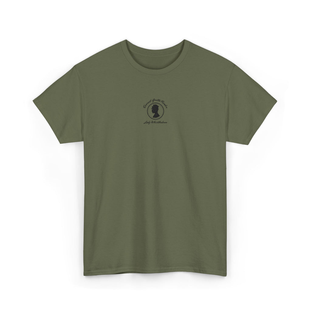 Dearest Gentle Reader Embroidered Tee
