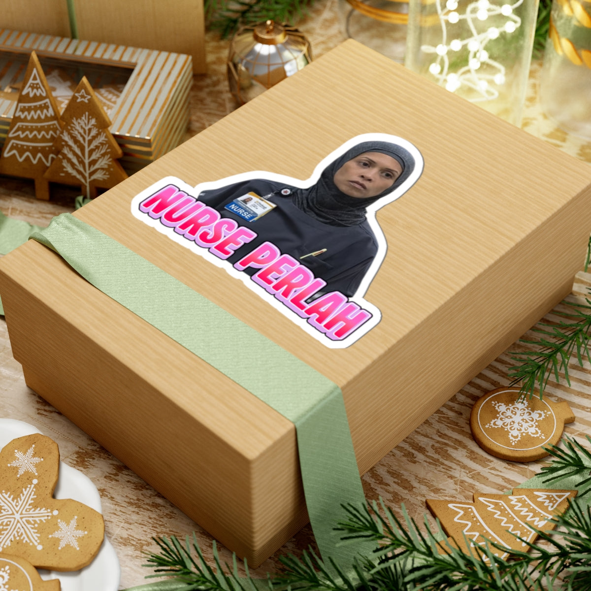 Nurse Perlah 'The Pitt' Vinyl Sticker