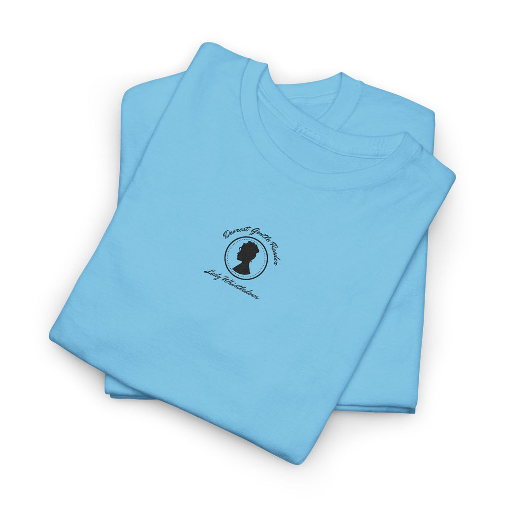 Dearest Gentle Reader Embroidered Tee