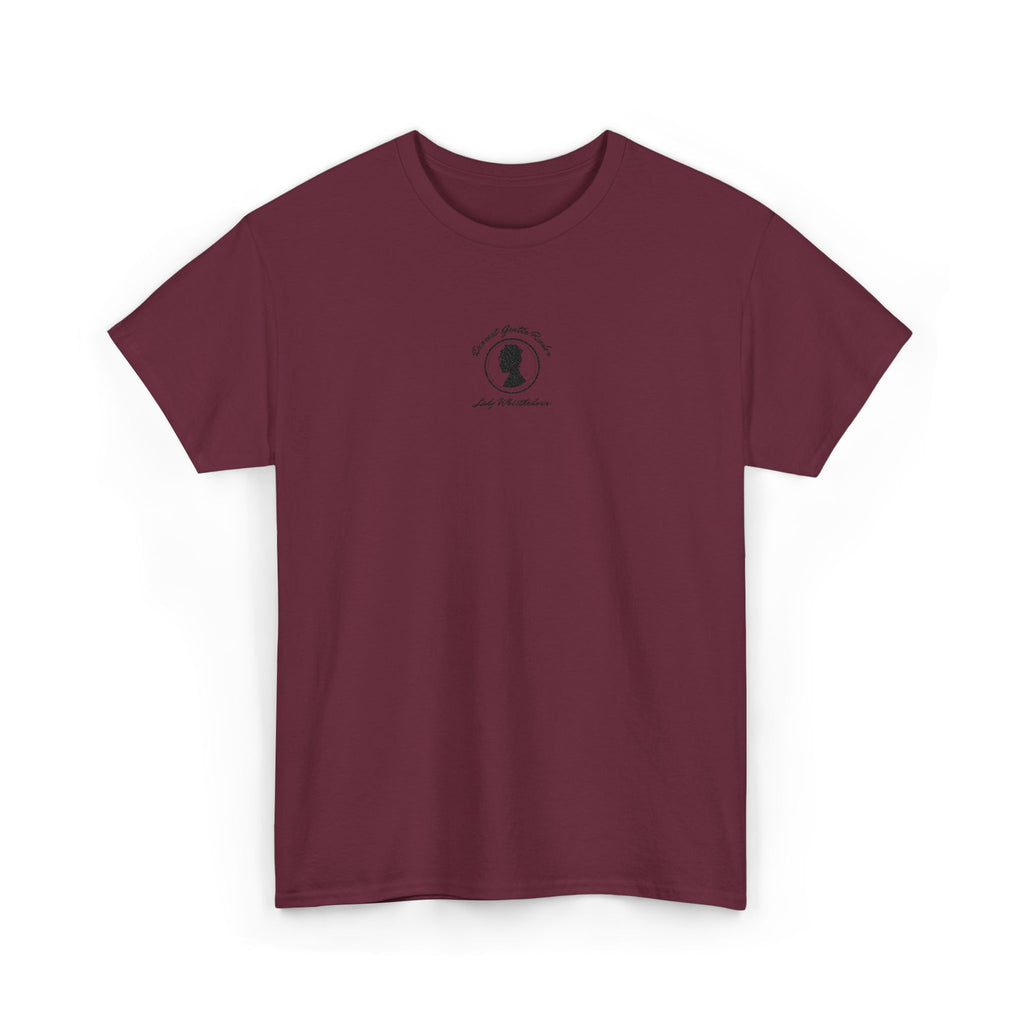 Dearest Gentle Reader Embroidered Tee