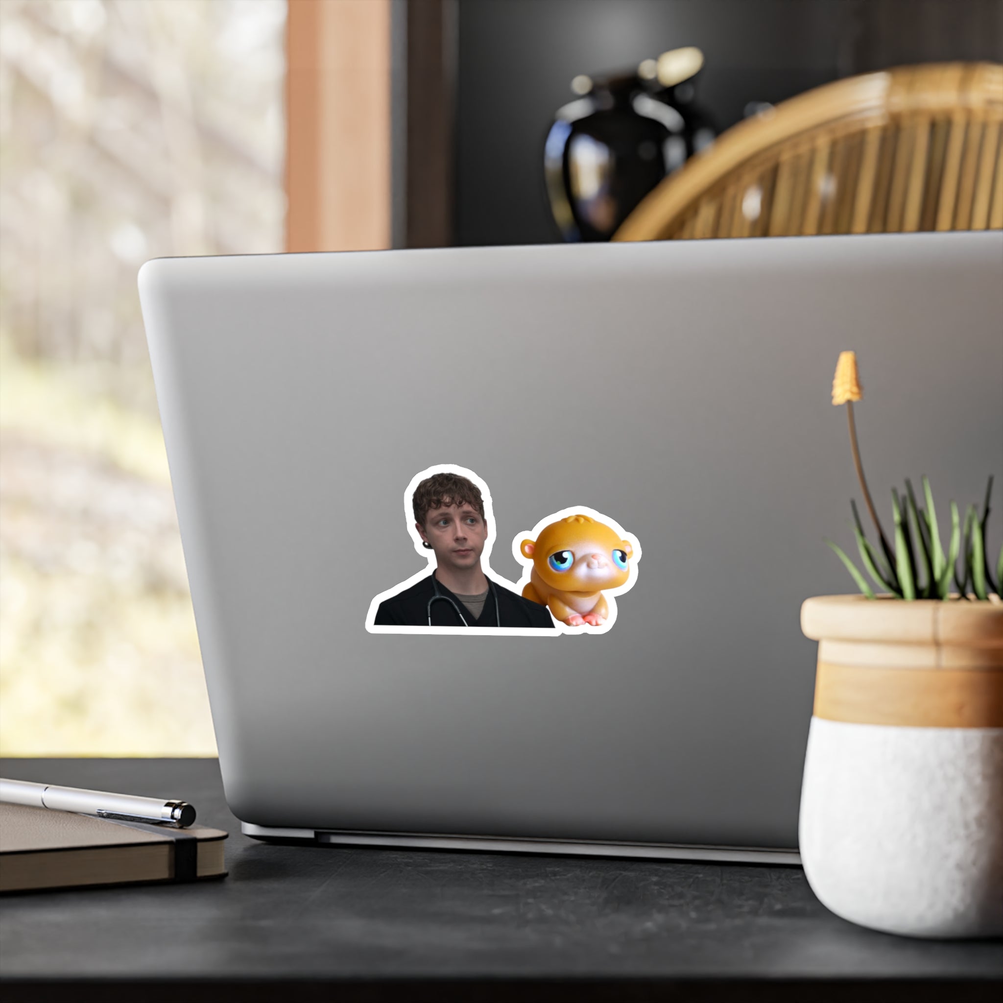 Dennis Whitaker & LPS Hamster Vinyl Sticker