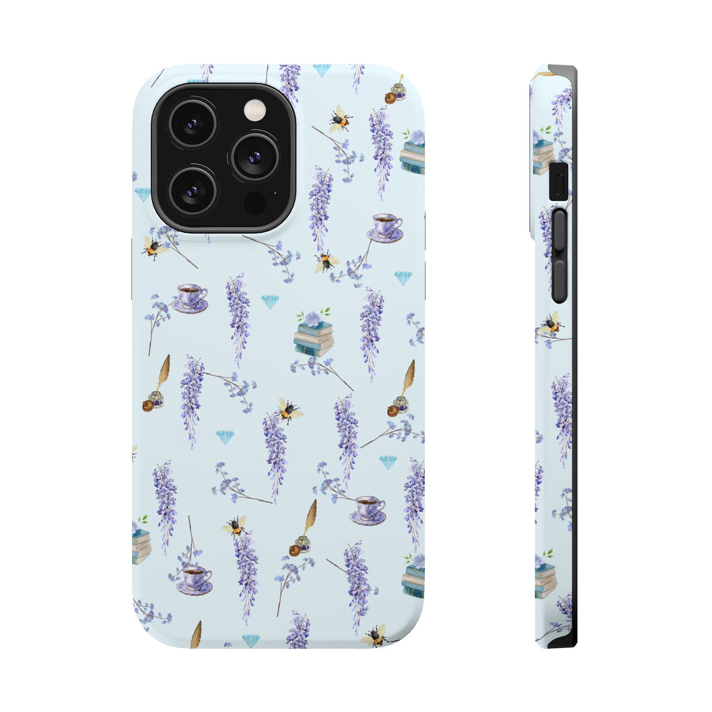 Wisteria Floral Phone Case Bridgerton Inspired