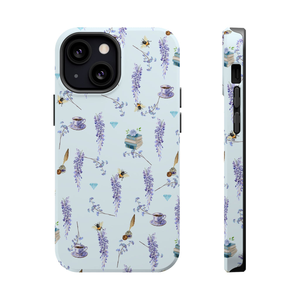 Wisteria Floral Phone Case Bridgerton Inspired