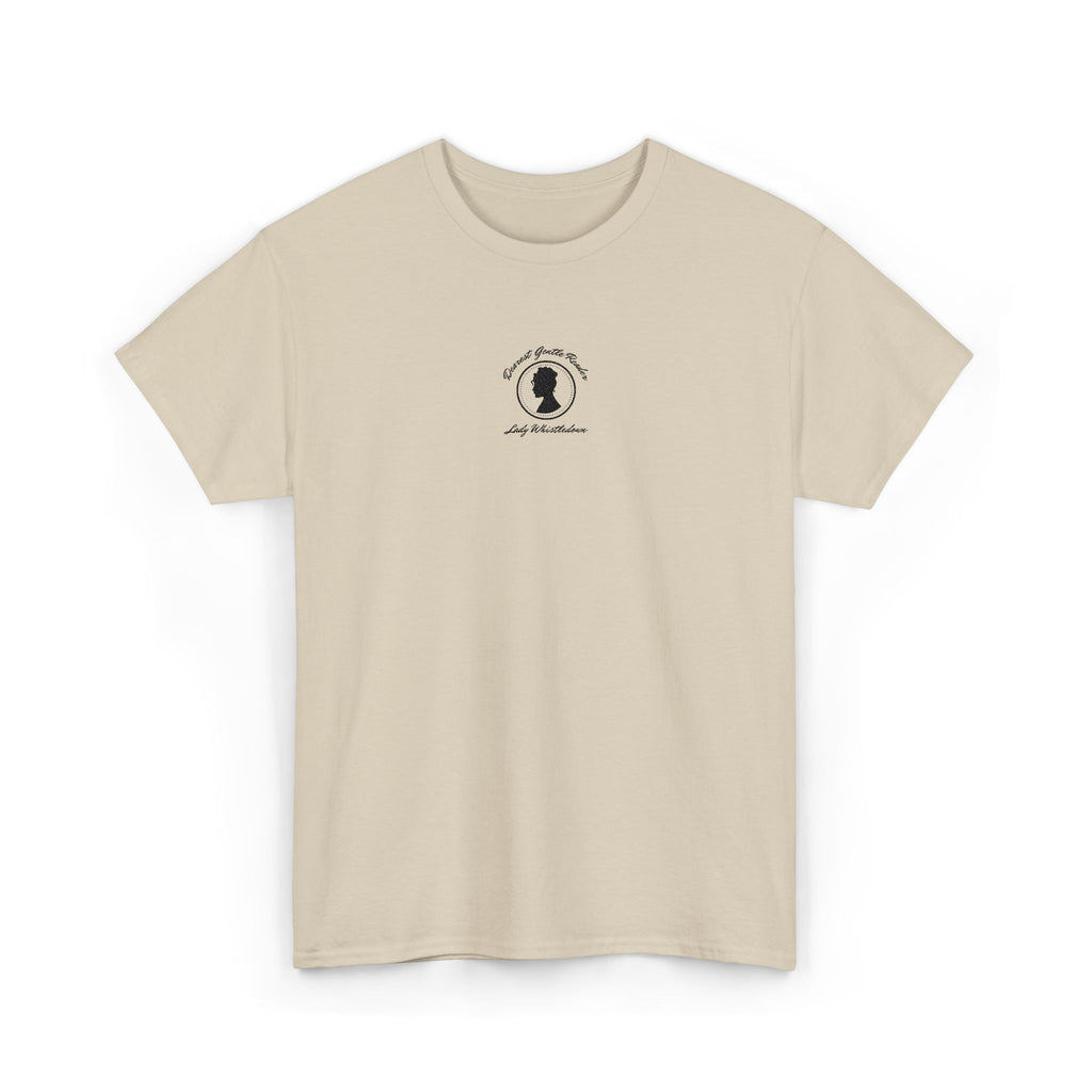 Dearest Gentle Reader Embroidered Tee