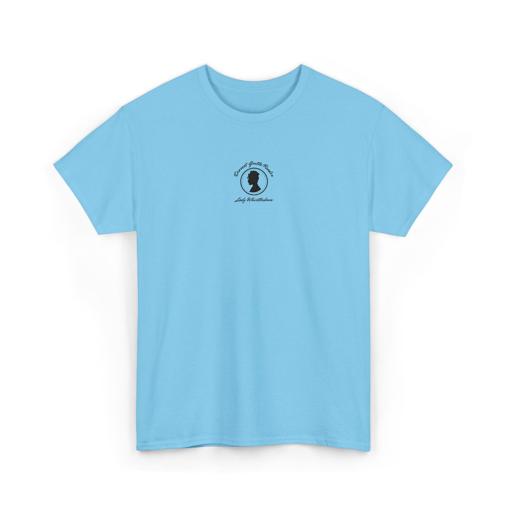 Dearest Gentle Reader Embroidered Tee