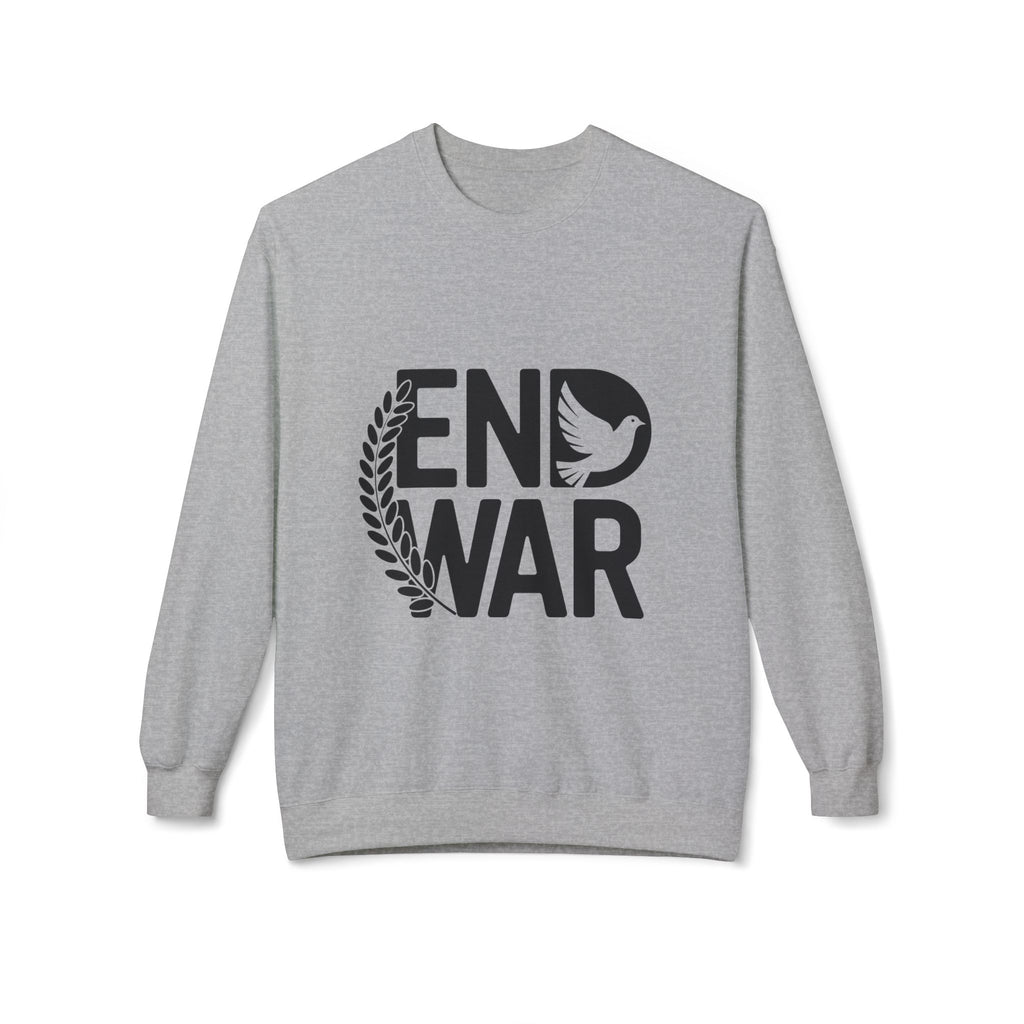 End War Dove & Olive Branch Crewneck Sweatshirt