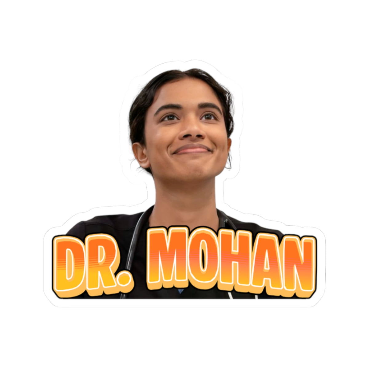 Dr. Mohan 'The Pitt' Vinyl Sticker