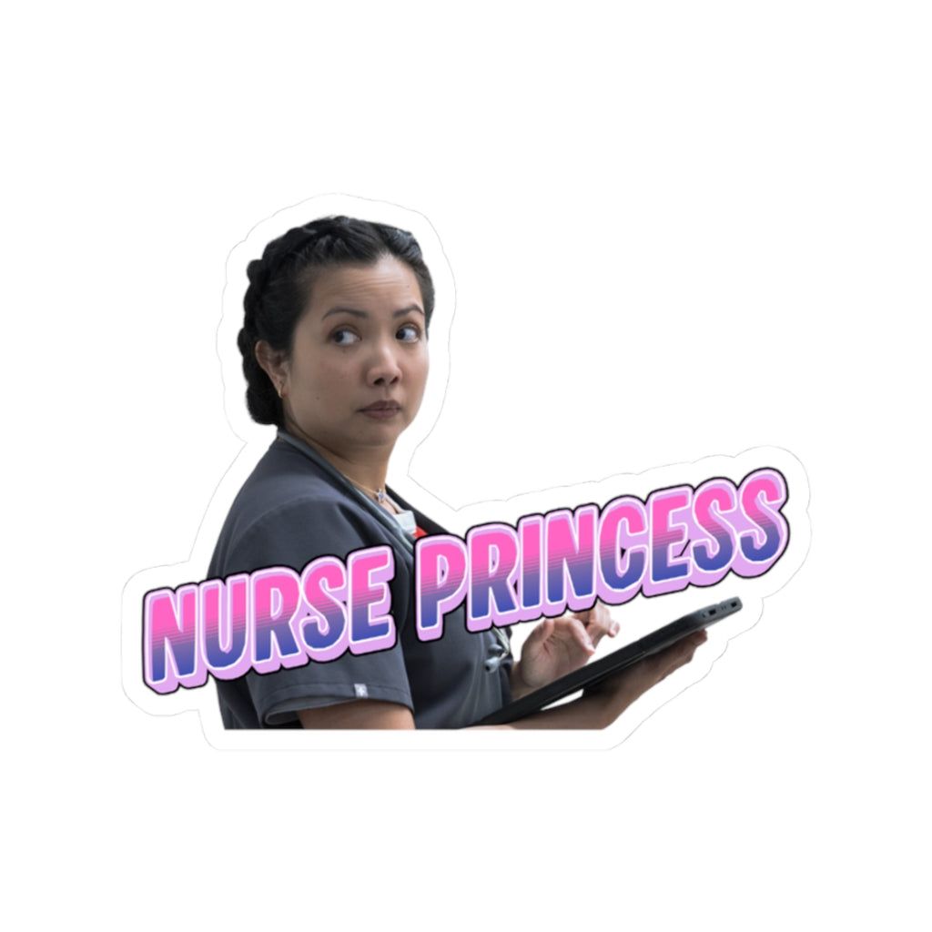 Nurse Princess 'The Pitt' Vinyl Sticker