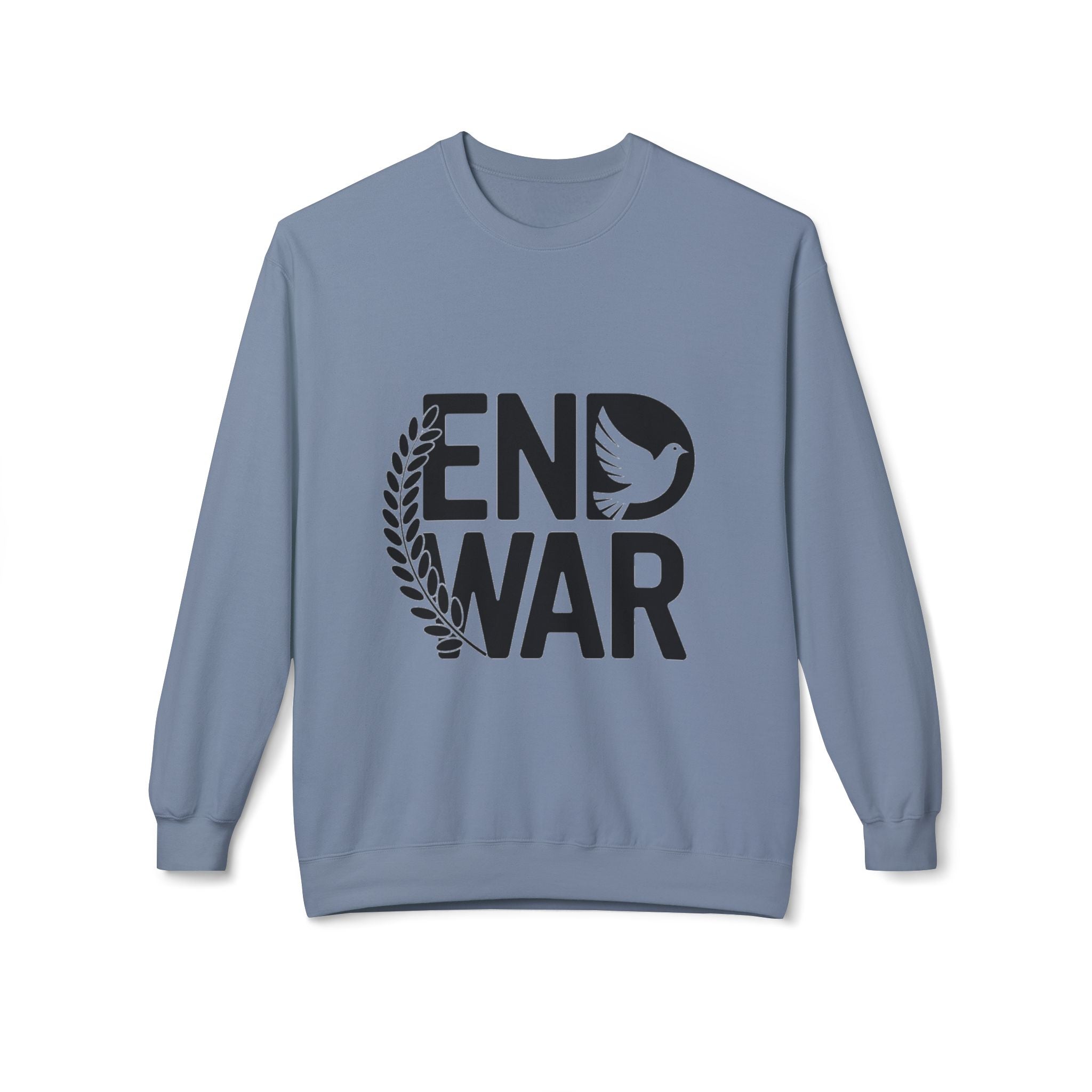 End War Dove & Olive Branch Crewneck Sweatshirt