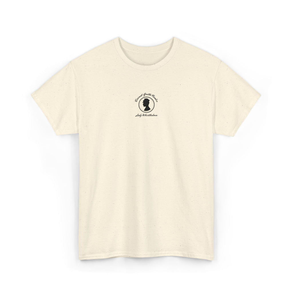 Dearest Gentle Reader Embroidered Tee