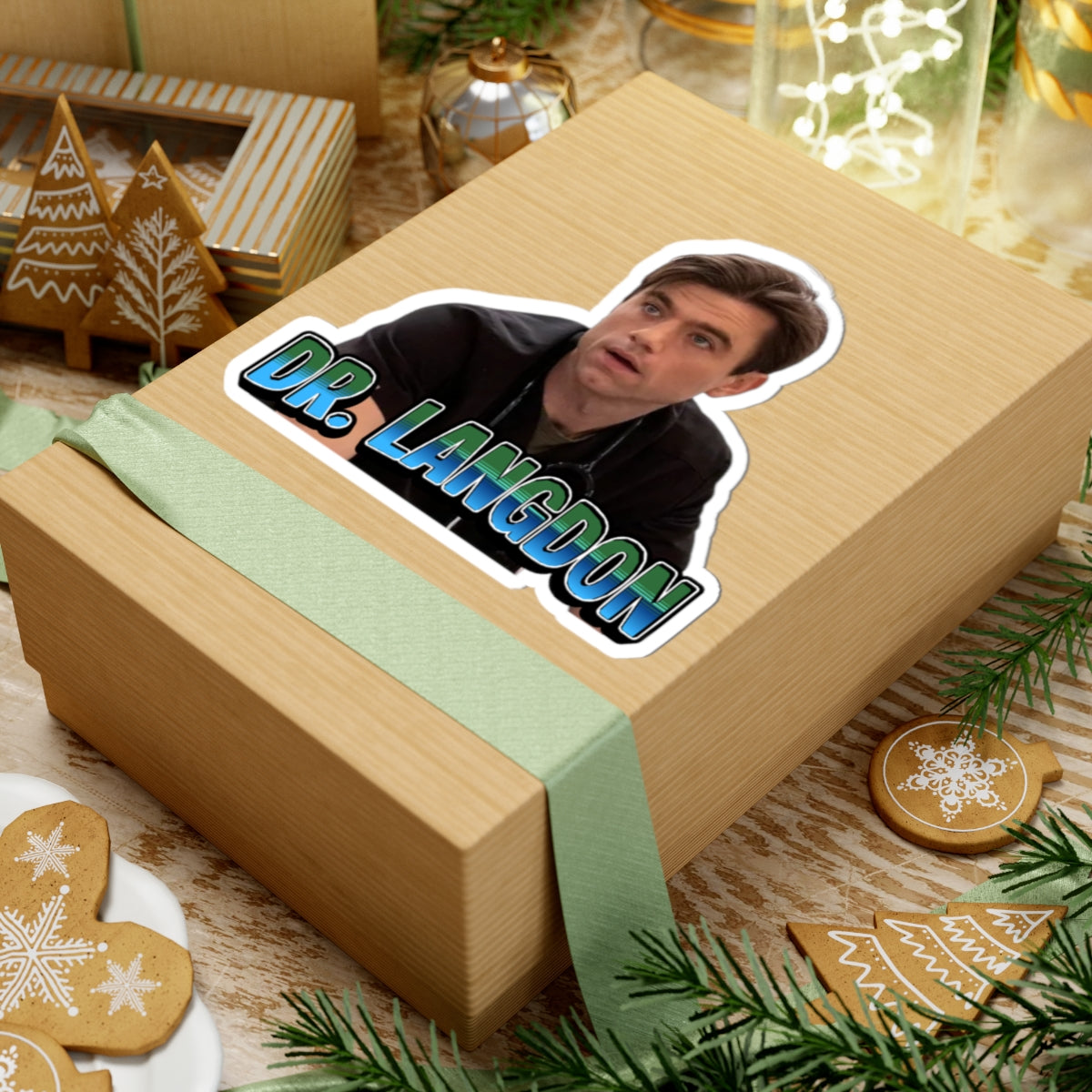 Dr. Langdon 'The Pitt' Vinyl Sticker