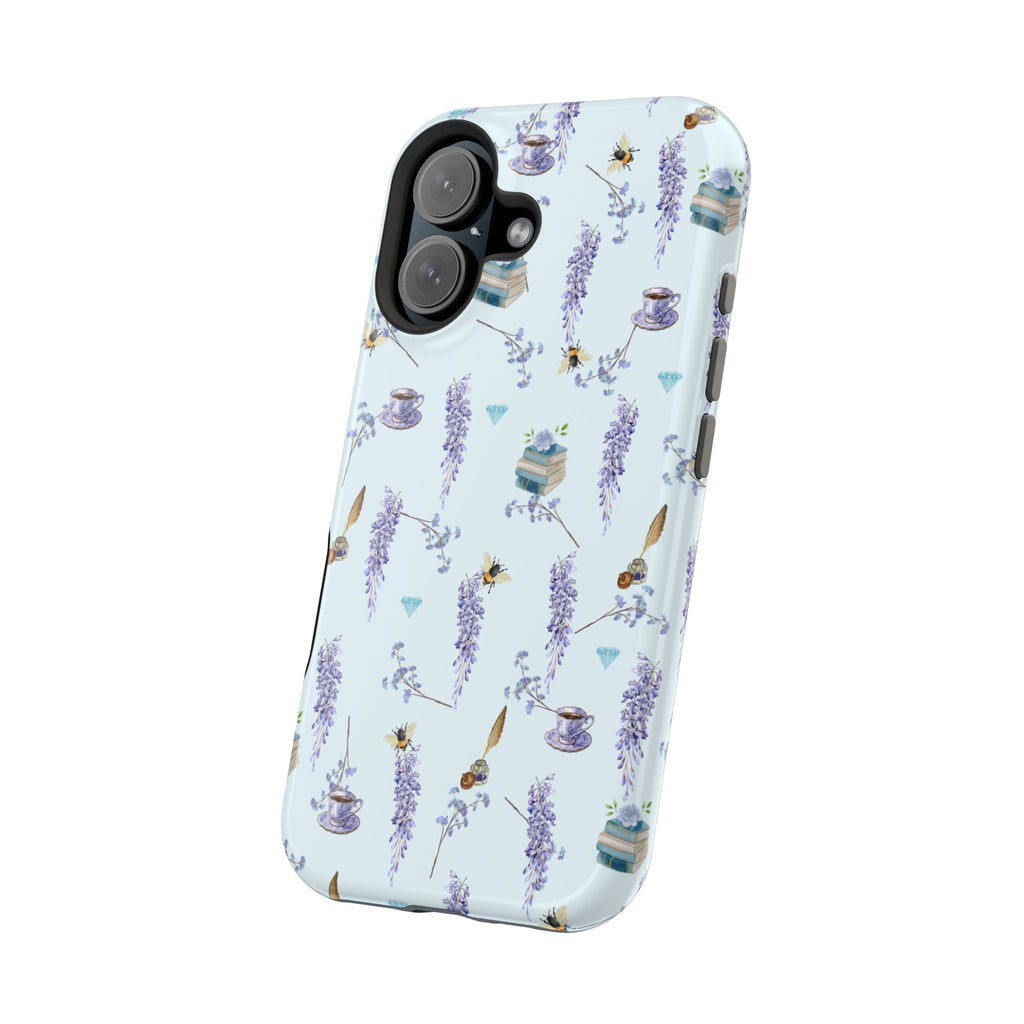 Wisteria Floral Phone Case Bridgerton Inspired