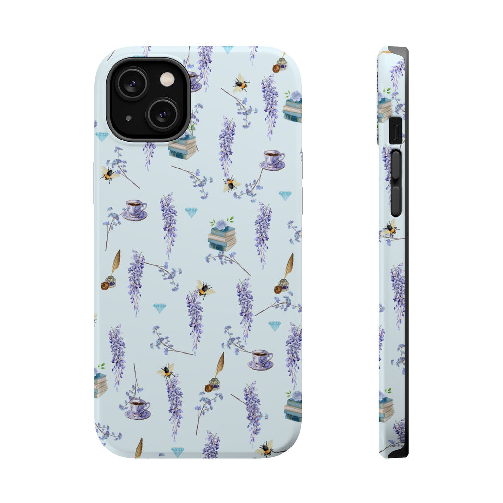 Wisteria Floral Phone Case Bridgerton Inspired