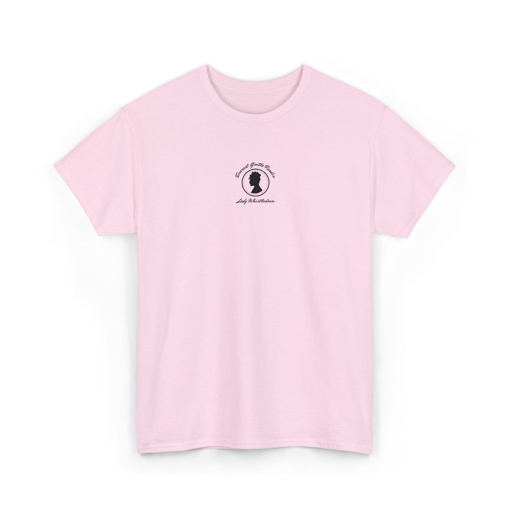 Dearest Gentle Reader Embroidered Tee