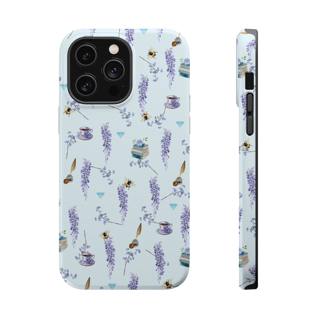 Wisteria Floral Phone Case Bridgerton Inspired