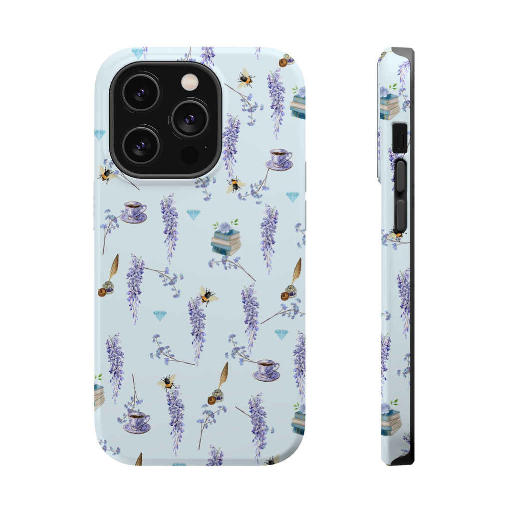 Wisteria Floral Phone Case Bridgerton Inspired