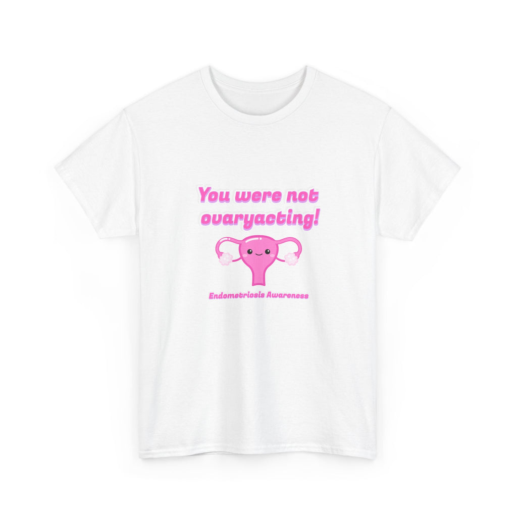 'You were not ovaryacting Tee' Endometriosis Awareness