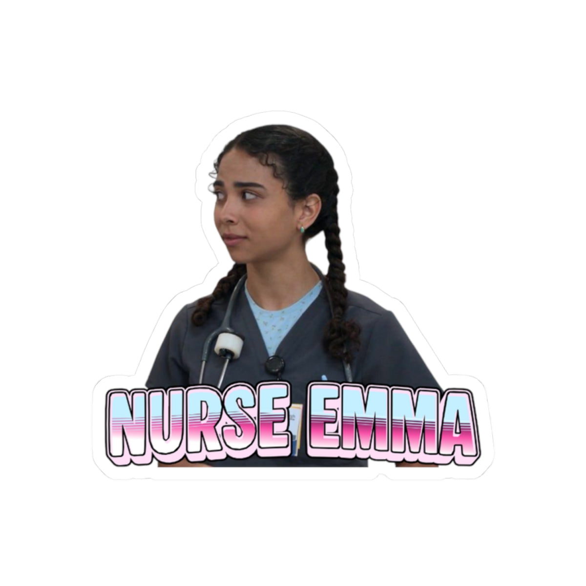Nurse Emma Nolan 'The Pitt' Vinyl Sticker