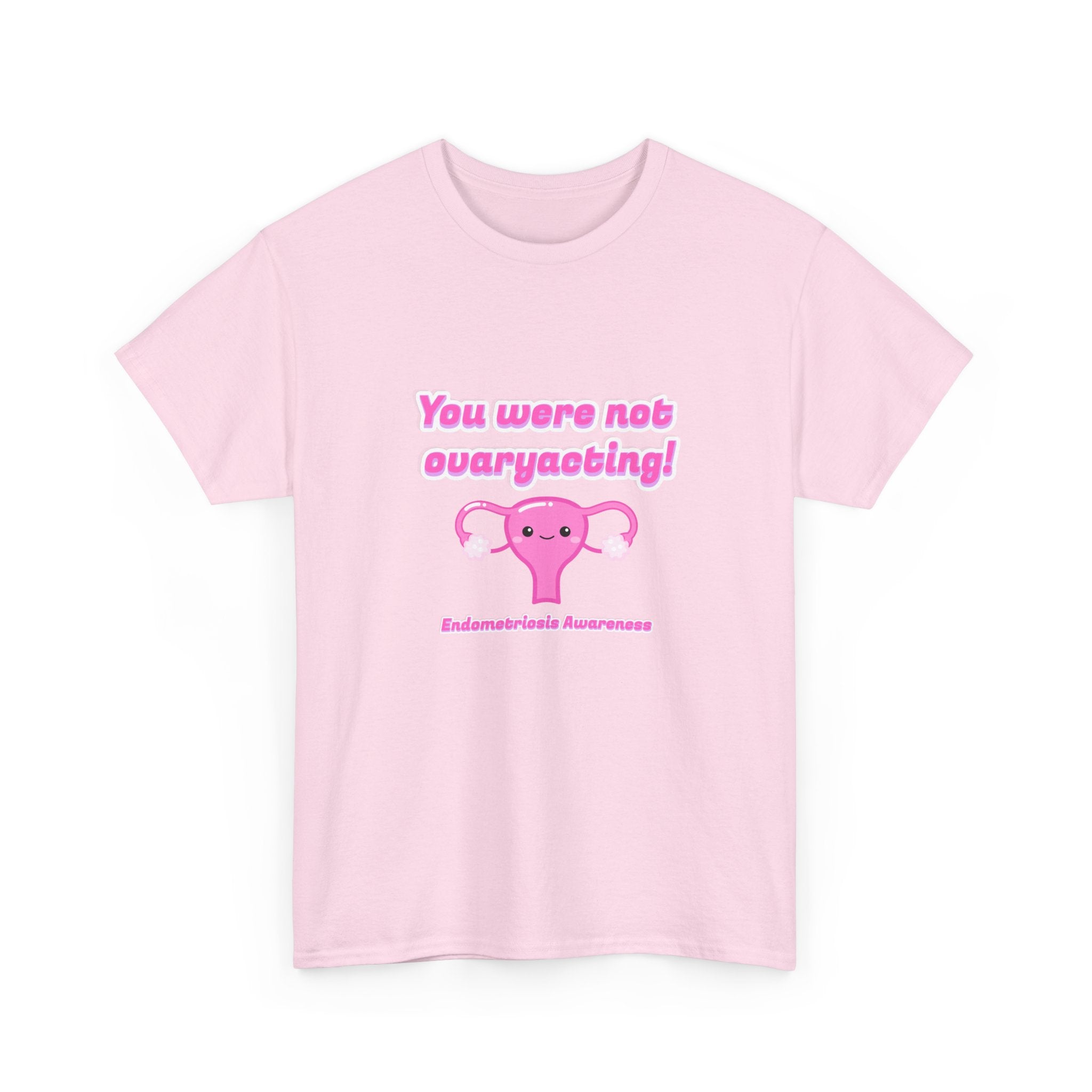 'You were not ovaryacting Tee' Endometriosis Awareness
